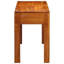 Vidaxl Desk 100X50x75 Cm Solid Wood Acacia