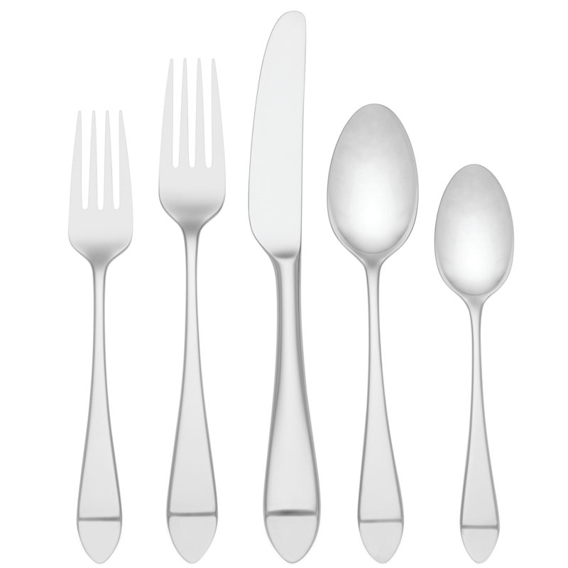 Charlotte Street 20 - Piece Stainless Steel Flatware Set - Service for 4