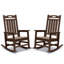 Ensemble de 2 chaises berçantes d'extérieur-1936072355