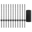 Euro Fence With 11 U Posts Steel-1996571403-1996571401