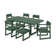 Edge Rectangular 6-Person 78'' Long Dining Set