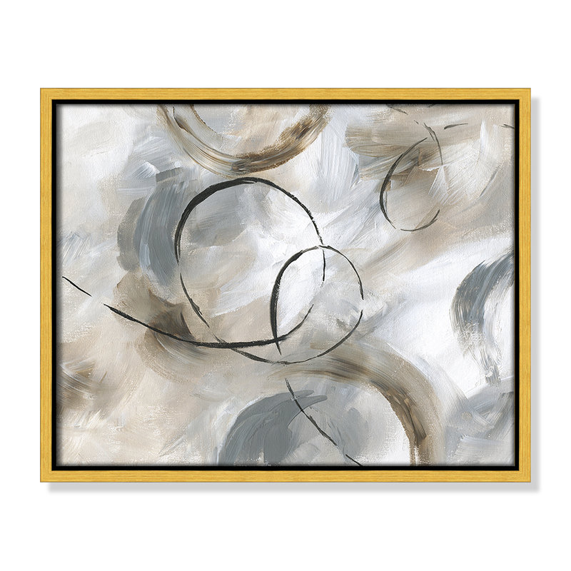 Allegro Print par Nan, Or, H 12,5 po x l 15,5 po x P 2 po