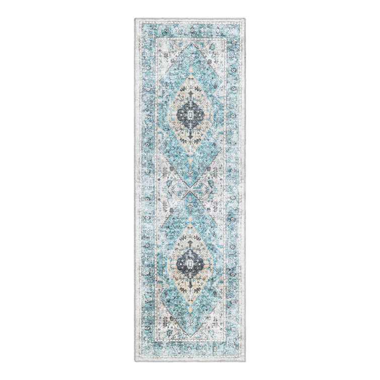 Olf Washable Oriental Indoor Rug