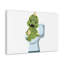 «Green Dragon Sitting On Toilette», art mural sur toile-548521728