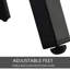 PVC-Coated Polyester 24 Swiveling Patio Bar Stool-187411244