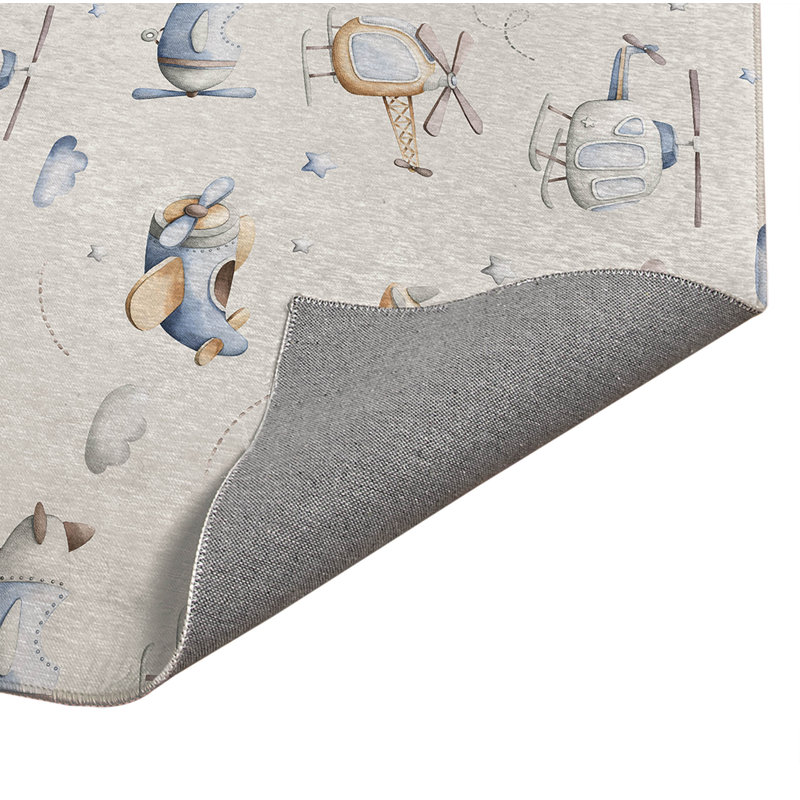 Tapis de jeu Airline Clash, Rectangulaire 3 pi x 5 pi