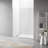 60"L 32"W 78"H Solid Surface Shower Wall Panel 4-piece Direct-to-stud Shower Wall Kit Combo In White