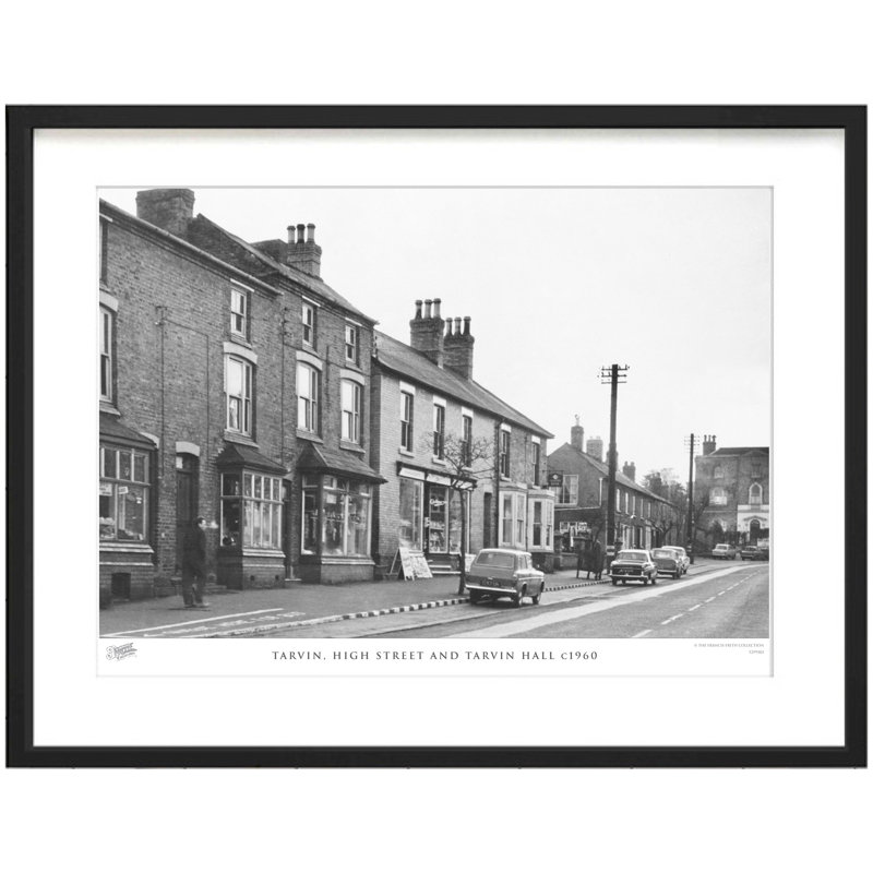 Tarvin, High Street And Tarvin Hall C1960 - Single Picture Frame Print, 45cm H x 60cm W x 2.3cm D