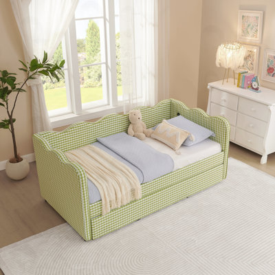 Daybed With Trundle Twin Size Sofa Bed