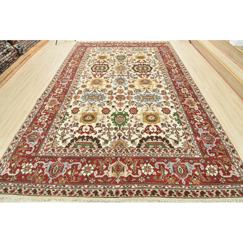 Hand Knotted Wool Oriental Indoor Rug