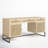Noland Solid Wood Top Metal Base Executive Desk