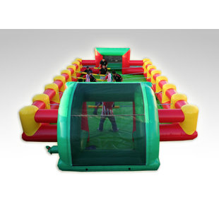 Terrain de football gonflable 20' x 45' avec soufflante à air
