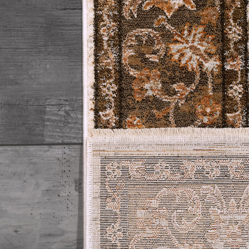 Oriental Indoor Rug, Rectangle 5' x 7'8"