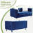 Paco 74" Fabric Sofa with Spring Cushion, Modern Couch with Deep Seat, Sofa for Bedroom, Living Room-549216232