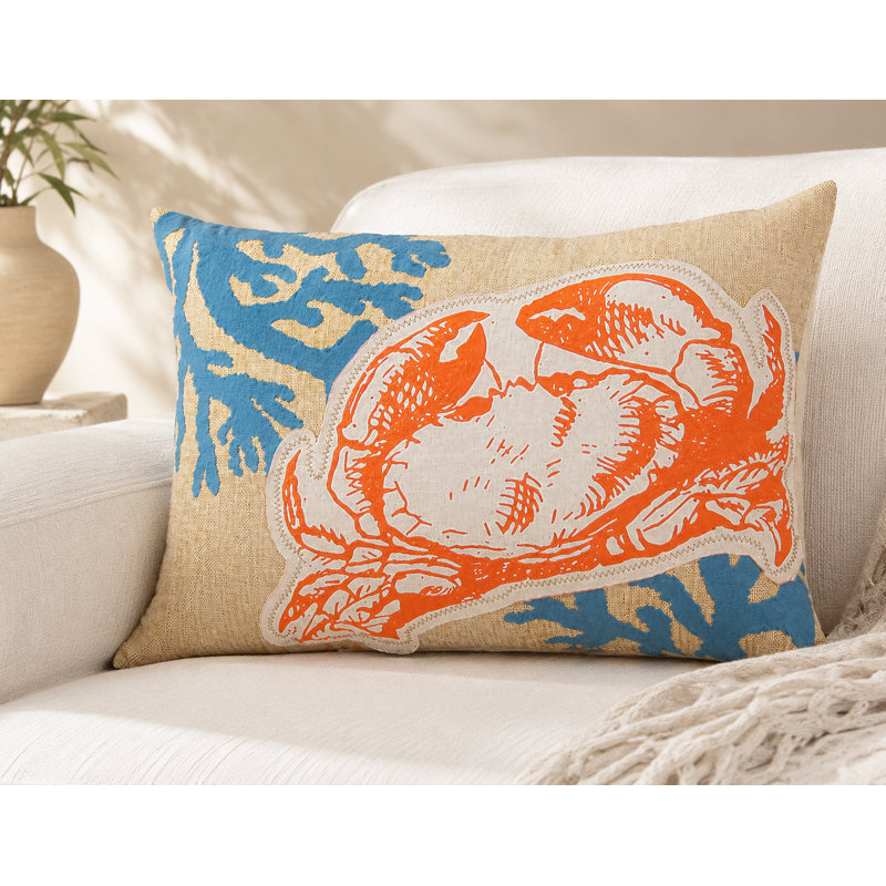 Coussin Coastal Applique