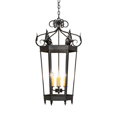 Luminaire suspendu carré / rectangulaire 6 lumières
