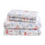 Ensemble de draps 100% coton, ensemble de draps à motifs classiques-120804027