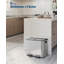 Stainless Steel Kitchen Trash Can-128849887