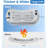 Shower Chair For Inside Shower, FSA/HSA Eligible, Adjustable Sho...