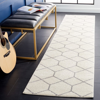 Kasturi 608 Area Rug in Ivory / Gray