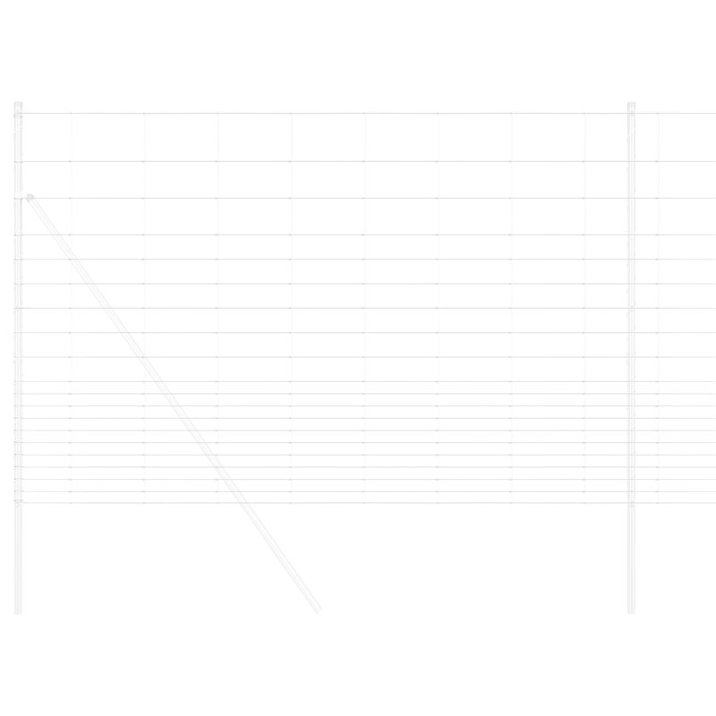 Field Fence Galvanised Steel, 160cm H x 1000cm W