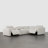 5-Piece Wall-hugger Power Reclining Sectionnal with Console-595504324-595504327