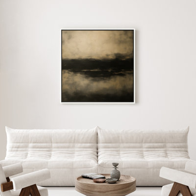Art mural encadré, rétro, antique et classique pour chambre à coucher - 16 po x 16 po
