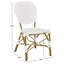 Chaise de patio empilable Oswaldo-743141197
