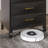 Modern Black 3-Drawer Nightstand with Textured Front-1442682403