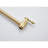 Brushed Gold Pot Filler Faucet Wall Mount - Foldable, 360 Turning, Brass, Double Handles For Flawless Water Flow, Surface, Space Saving Kitchen Fixture High Home Mounted Folding In Rotatable, Simple-1286782068