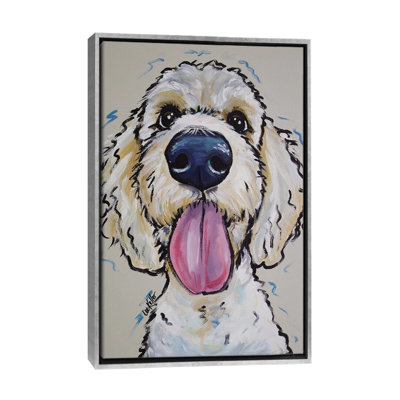 " Goldendoodle Murphy Whimsical " by Hippie Hound Studios