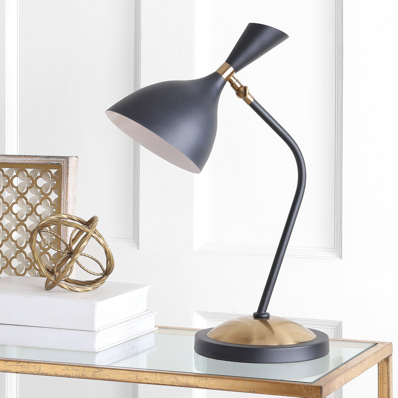 Metal Table Lamp, Black