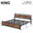 Jacarla Metal Platform Bed-61209275-65764493