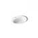 Farmington Metal Oval Drop-In Bathroom Sink with Overflow