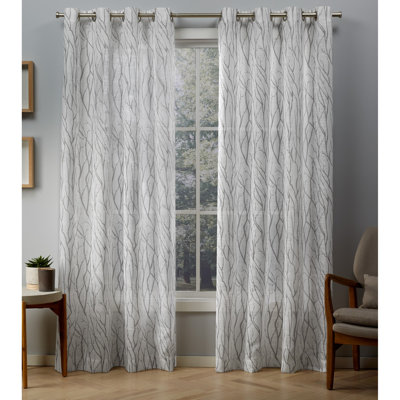 Leija Sheer Curtain Pair