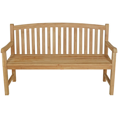 Casanova Solid Teak Wood Patio & Garden Bench