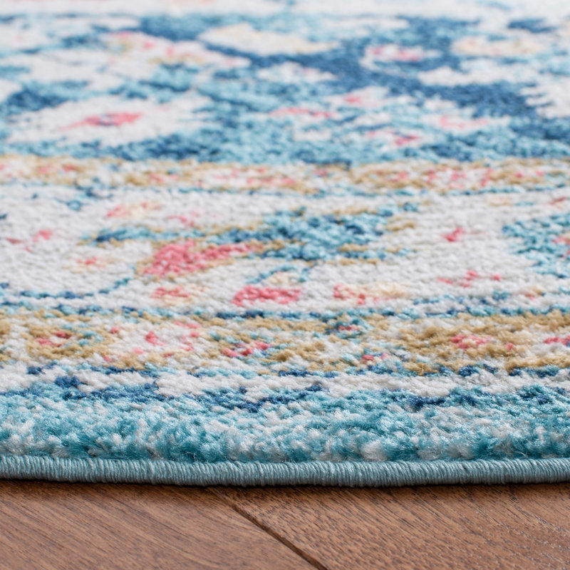 Madison Performance Oriental Rug, Round 6'7"