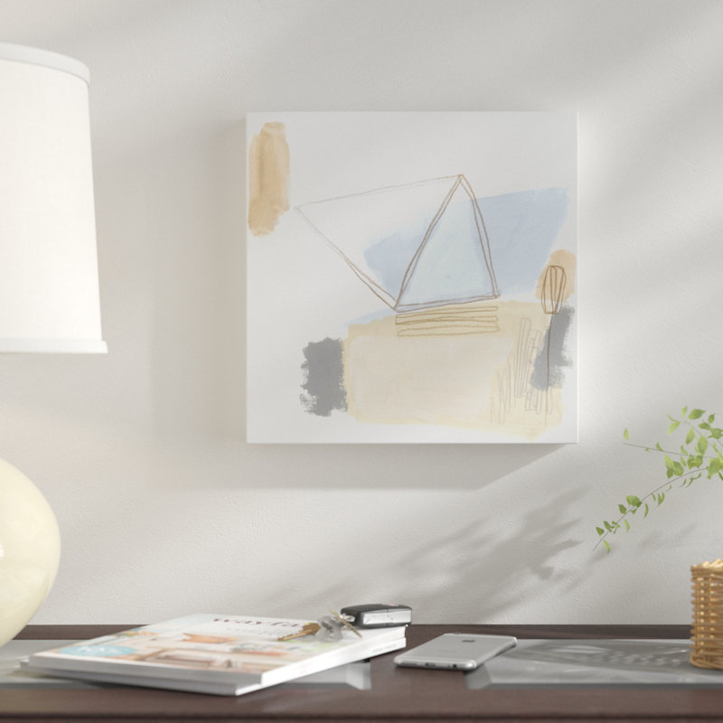 « overture vi », impression sur toile, H 12 po x l 12 po x P 1,5 po, Pas de tapis, Toile tendue