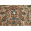 Tapis géométrique en laine 8 x 11