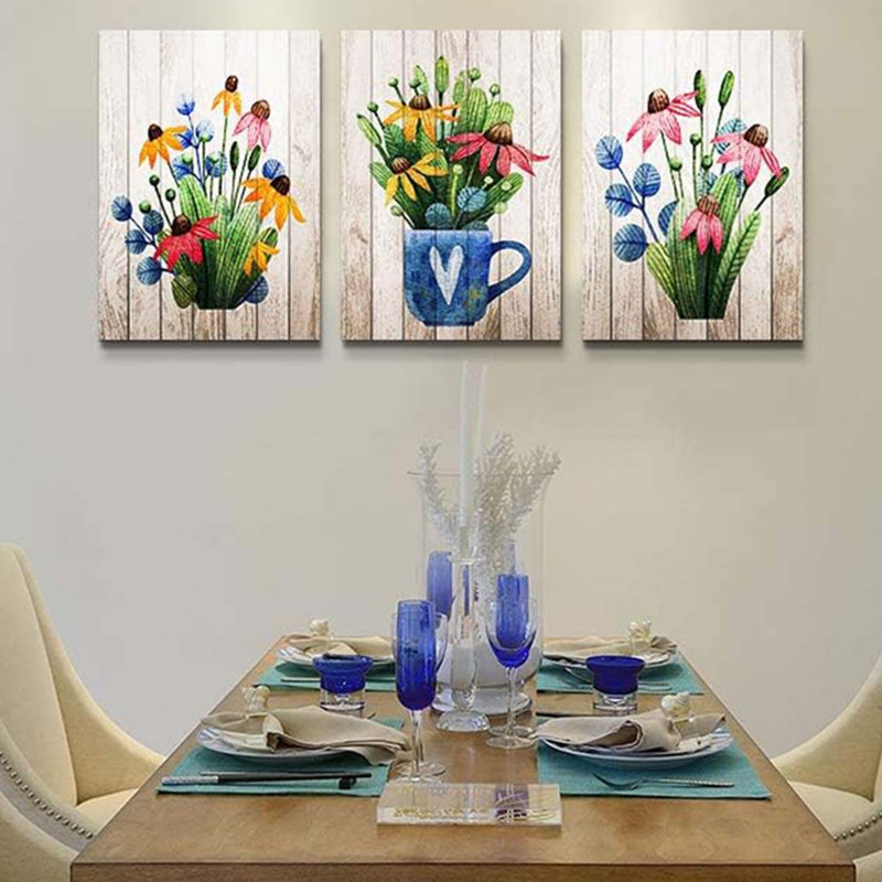 3 Piece Wrapped Canvas Print