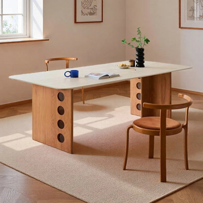 Simple style family dining table