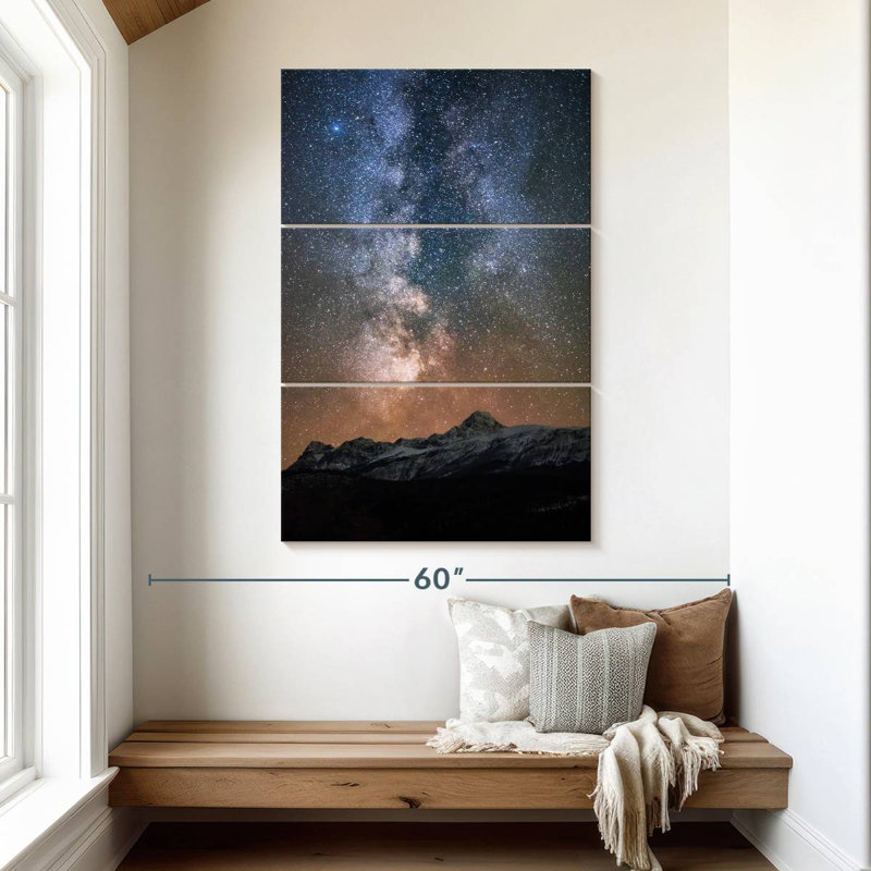 Oberle Milky Way Over Banff, 50" H x 32" W