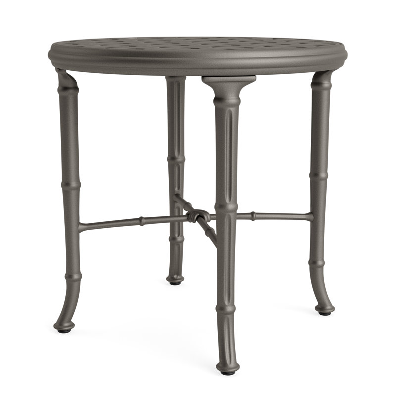 Calcutta Outdoor Round Side Table, Mica