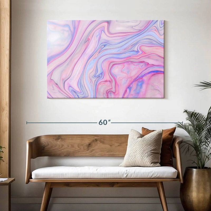 Avery Abstract Pink Marble