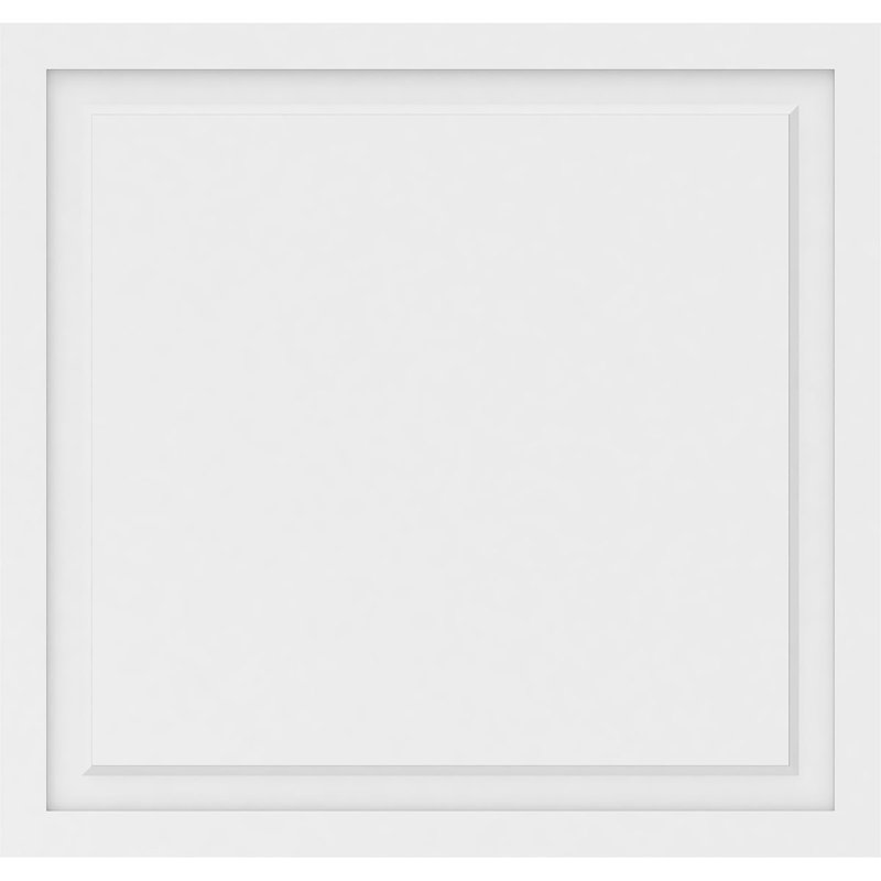 Harrison Raised Decorative Wall Panel, 36"H x 38"W x 0.63"D