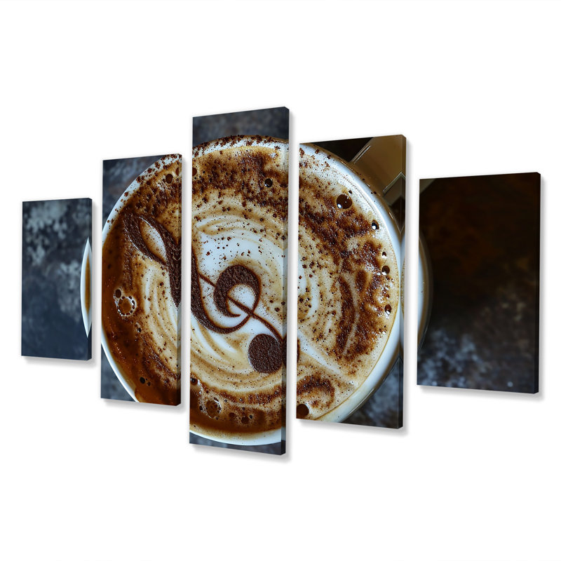 Casiano - Coffee Wall Art 5 Piece