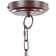 LeVar 3 - Light Fabric Dimmable Drum Chandelier