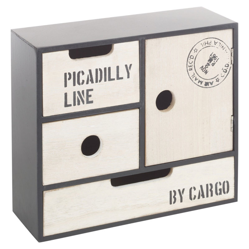 25cm W 3 - Drawer Chest of Drawers