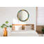 Huldar Glass Flat Wall Mirror