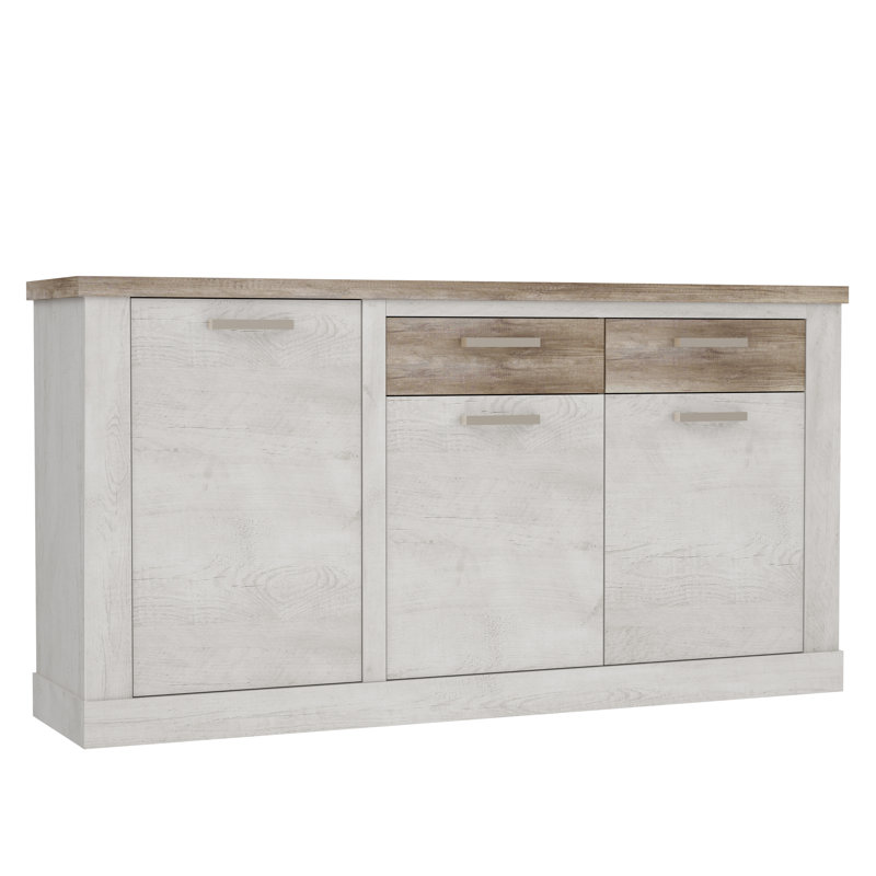 Nuzzo 172.2 Cm Wide 2 Drawer Sideboard, White